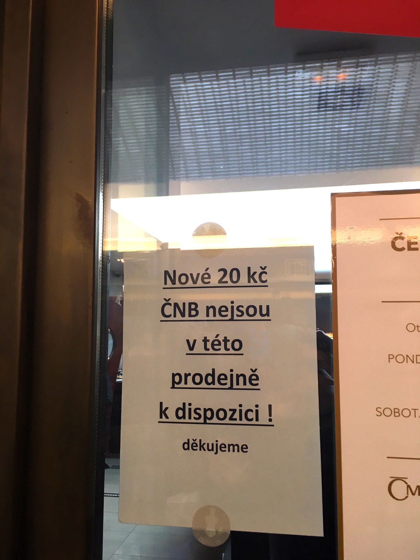 První den prodeje nových dvacetikorun ke stoletému výročí