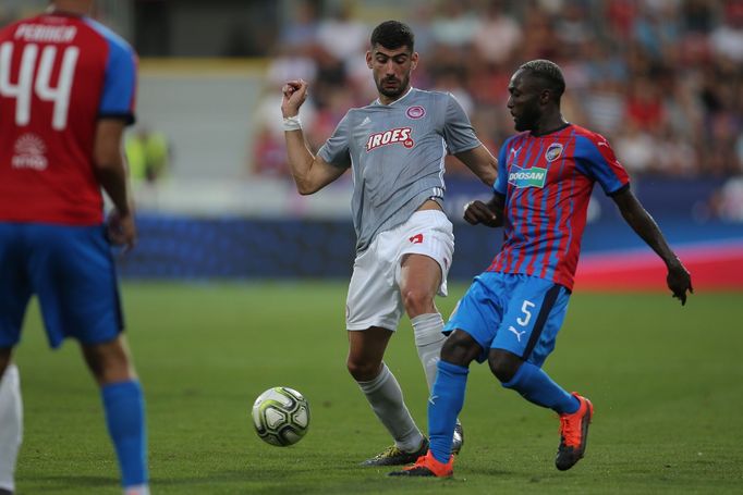 Liga mistrů 2019/2020, 2. předkolo, Plzeň - Olympiakos Pireus, Joel Kaymaba