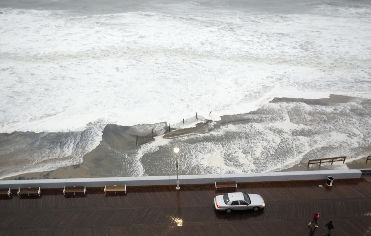 Hurikán Sandy - přípravy