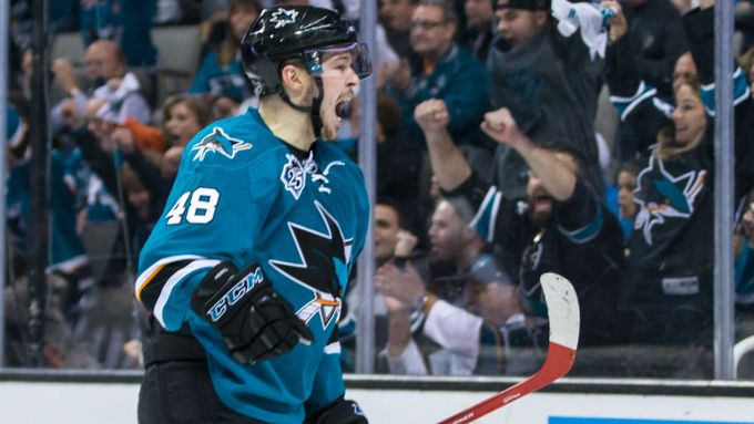 Tomáš Hertl, San Jose Sharks, pay off NHL 2016