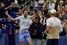 Nejšílenější sekvence historie US Open. Neudělal jsem nic špatně, říká Medveděv
