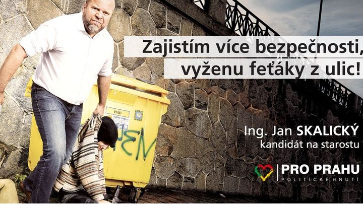 Ropákem roku je podle Dětí země Skalický. Anticenu dostal za podporu Zemanova kanálu