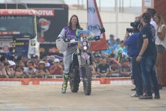 Dakar zdolán, teď se motocyklistka Novotná popere s náročnou Silk Way Rallye