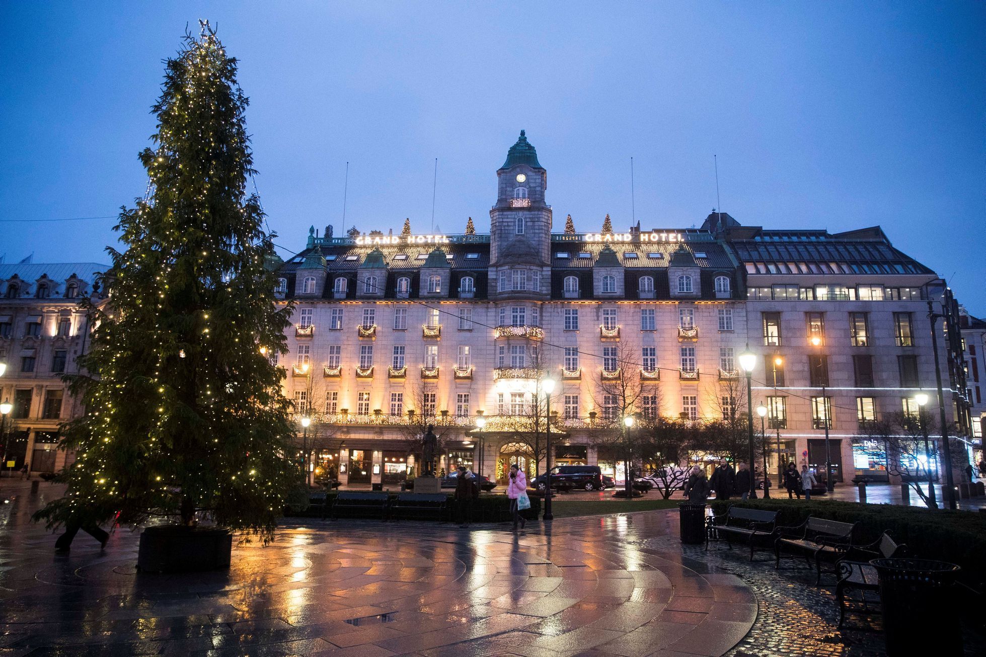 Oslo ve vánočním hávu