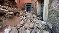 Maroko, Marrákeš, zemětřesení