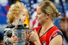 Pohádka z US Open: Máma Clijstersová ohromila svět