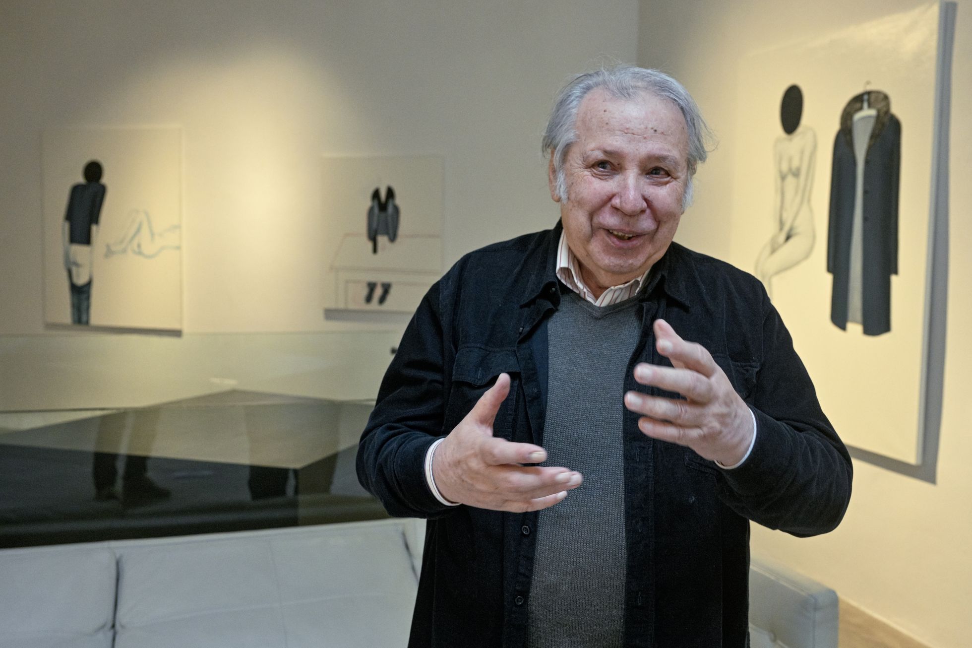 Viktor Pivovarov, Bílá zrcadla, DSC Gallery, 2023