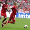 Bundesliga, Bayern Mnichov - 1. FC Norimberk (Arjen Robben, Jerome Boateng)