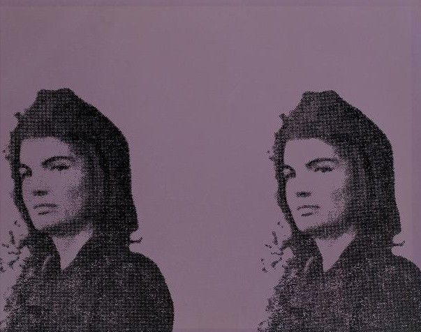 Andy Warhol: Jacqueline Kennedy II, n.d.,sítotisk tisk na papíře