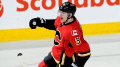 Ladislav Šmíd (NHL, Calgary, gól, radost)