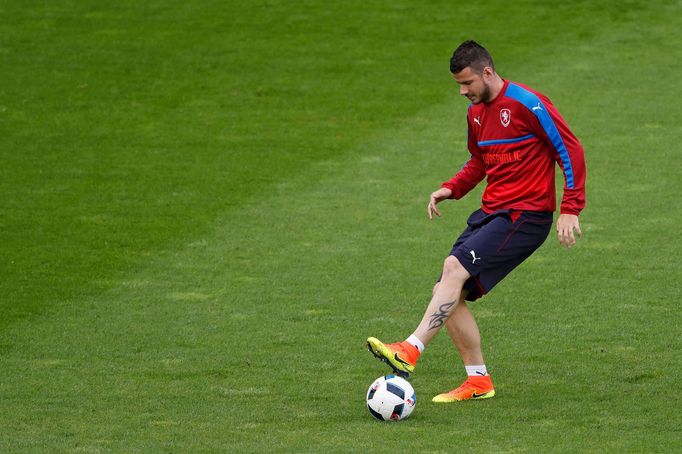 Euro 2016, český trénink: Daniel Pudil