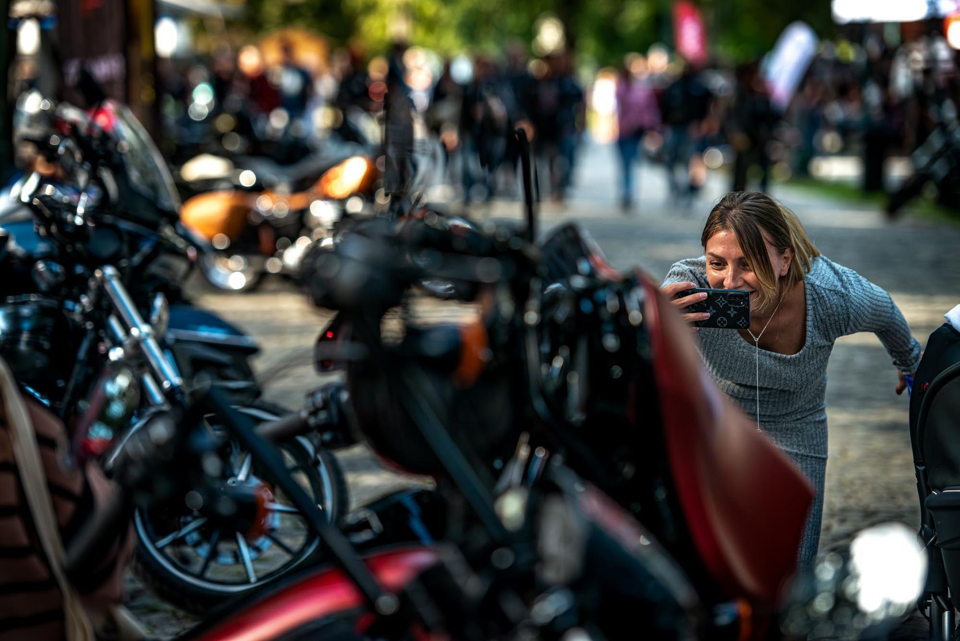 Harley Days Praha, září 2022, jízda Prahou