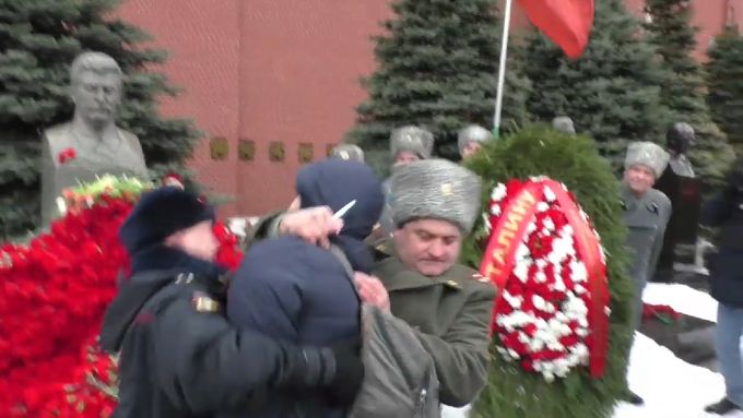 Incident u pomníku Stalina