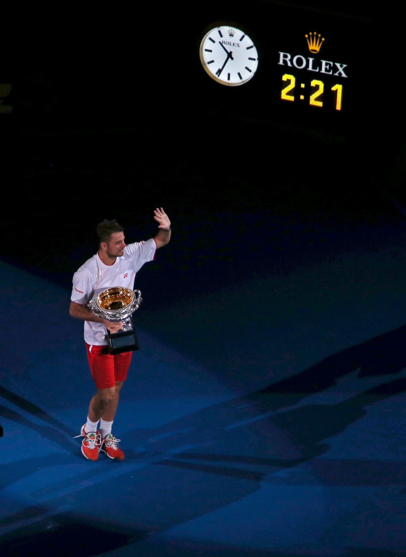 Stanislas Wawrinka na Australian Open 2014