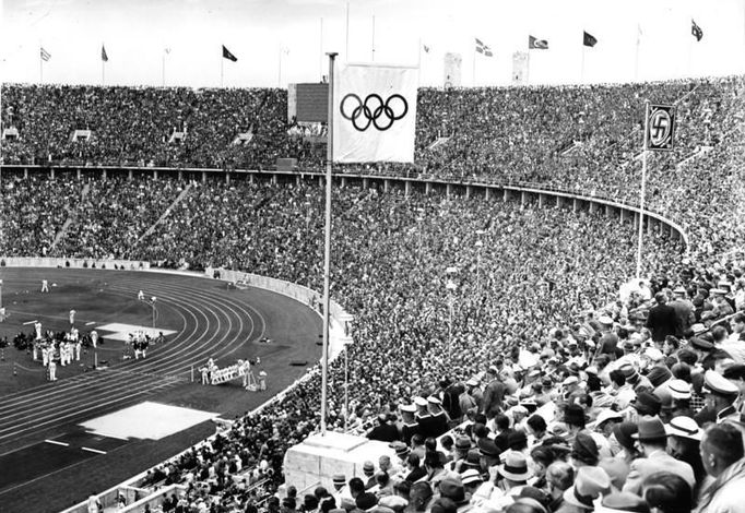 Olympijský stadion.