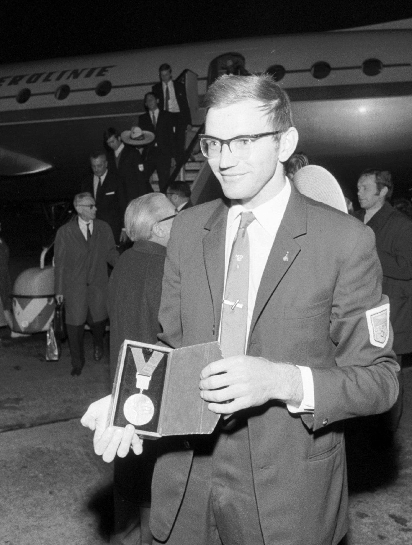 Jan Kůrka, zlatý medailista ve sportovní střelba na OH 1968 v Mexiku