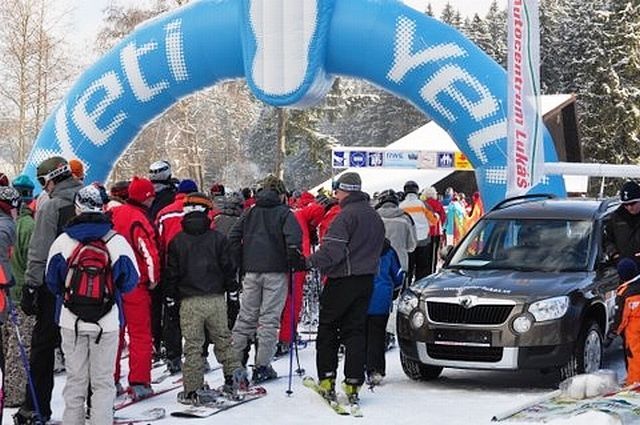 Škoda Yeti park