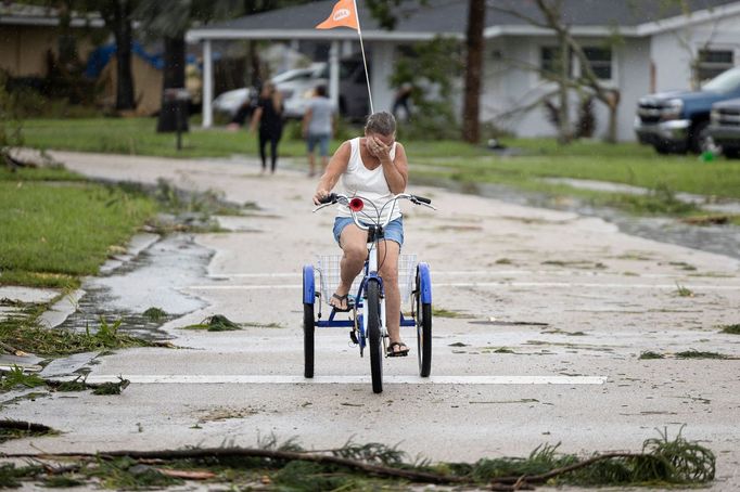 Hurikán Milton zasáhl americký stát Florida.