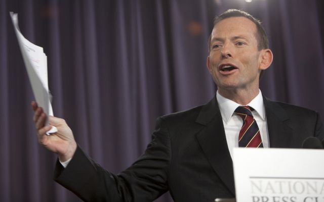 Austrálie volby Abbott