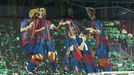 LM, Plzeň - CSKA Moskva: choreo Plzně