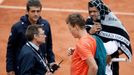 French Open 2015: Tomáš Berdych a Jo-Wilfried Tsonga