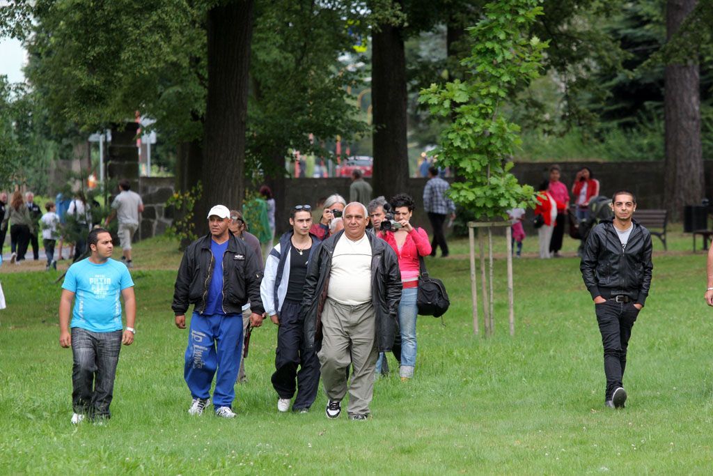 Starostové šluknovska demonstrují proti vládě
