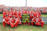 Felipe Massu okamžitě podpořil i jeho tým Ferrari.