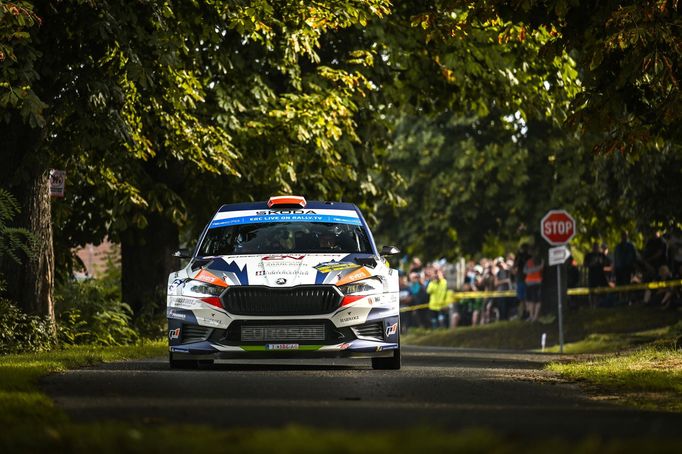 Miklós Csomós, Škoda na trati Barum rallye 2023