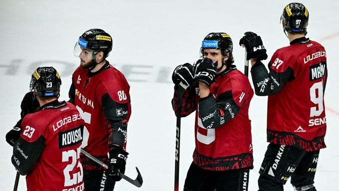 Hokejisté Sparty po prohře s Libercem