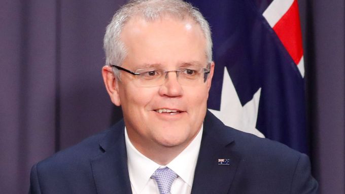 Nový australský premiér Scott Morrison.