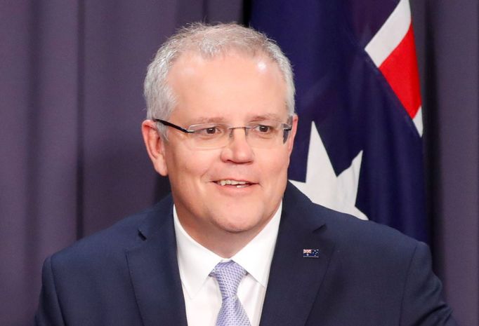 Nový australský premiér Scott Morrison.