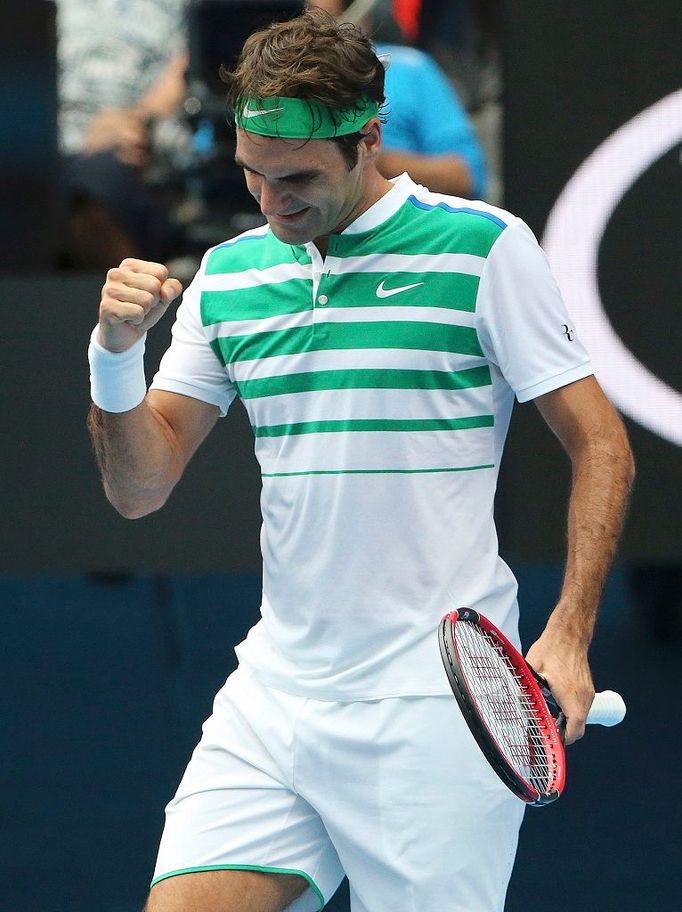 Třetí den Australian Open (Roger Federer)