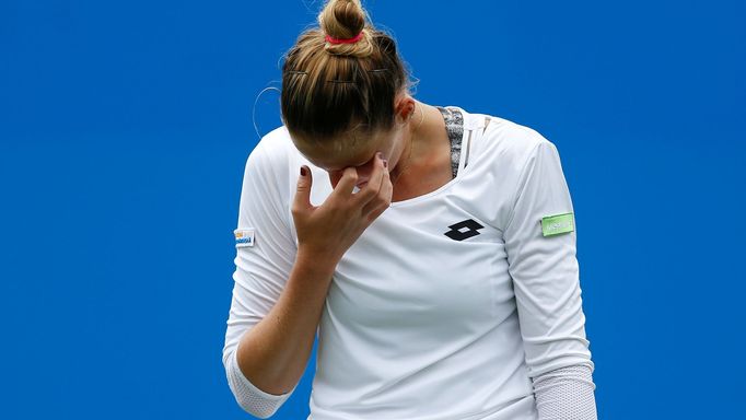 Kristýna Plíšková v Eastbourne 2017