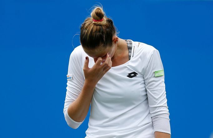 Kristýna Plíšková v Eastbourne 2017