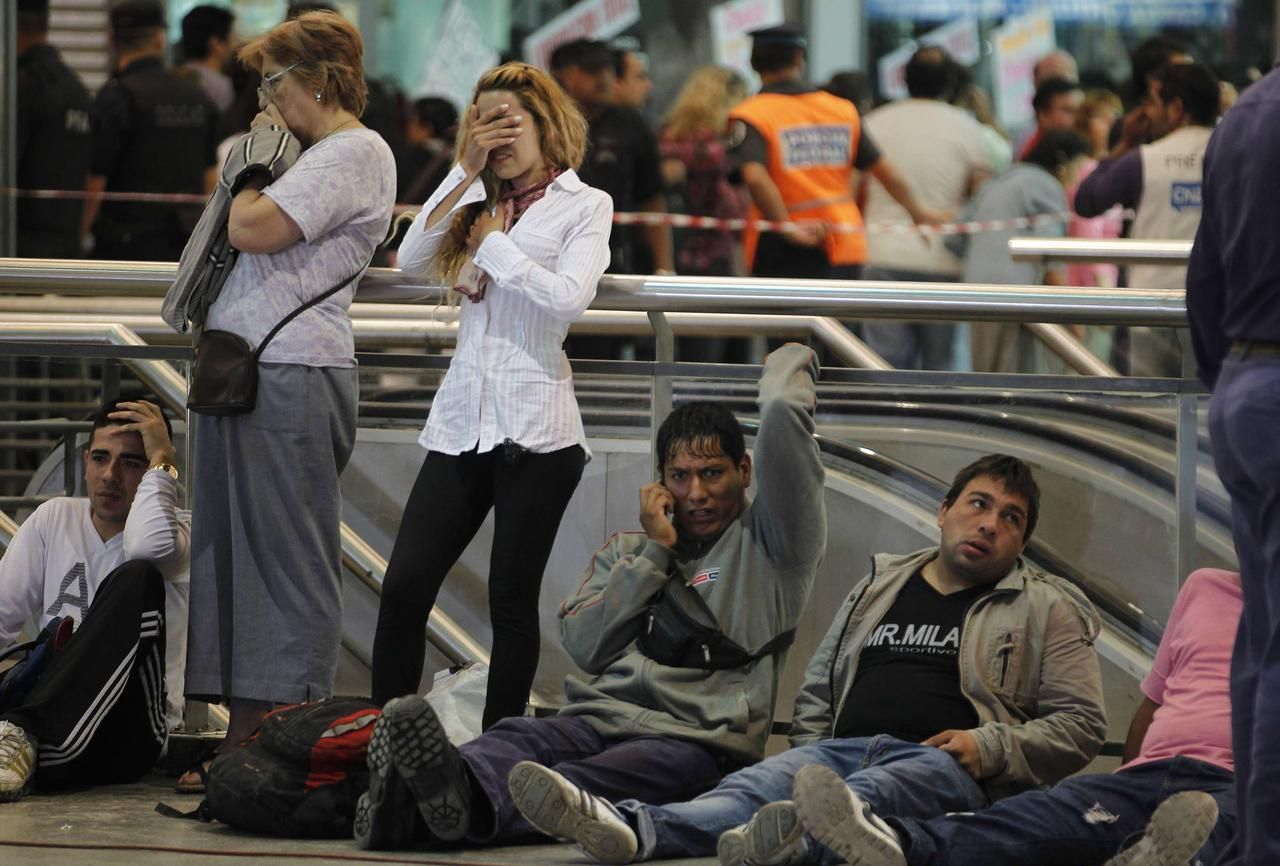 Tragická nehoda vlaku v Buenos Aires