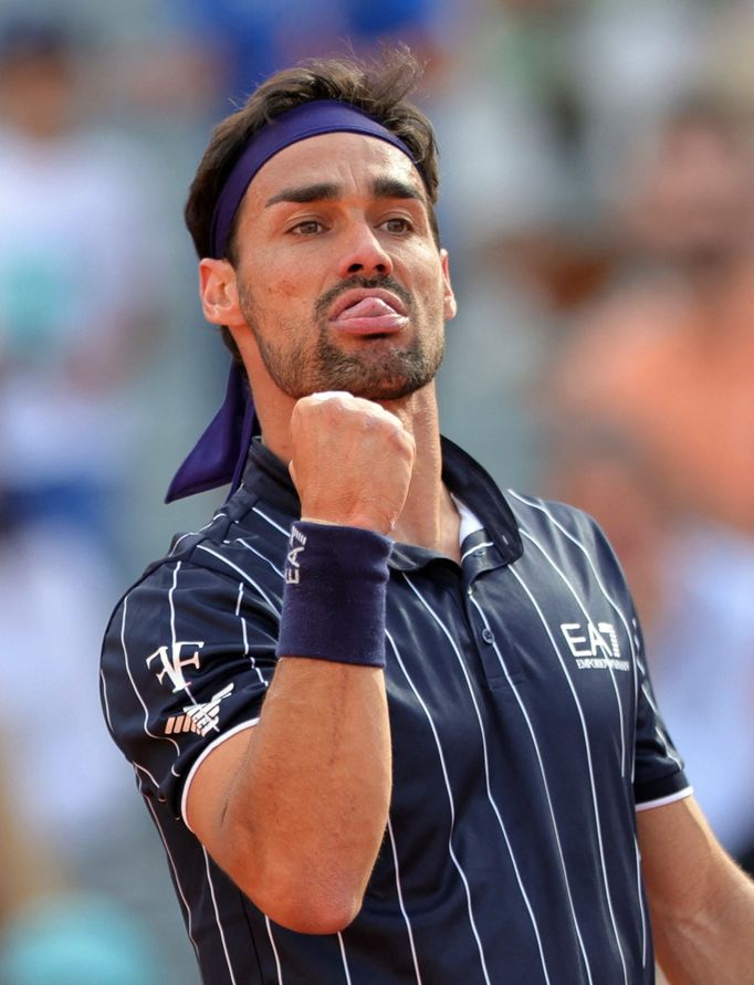 French Open 2022, 1. den (Fabio Fognini)