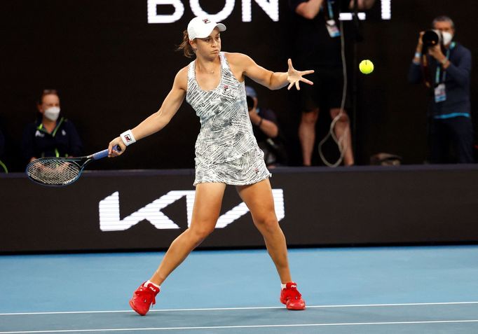 Ashleigh Bartyová ve finále Australian Open 2022