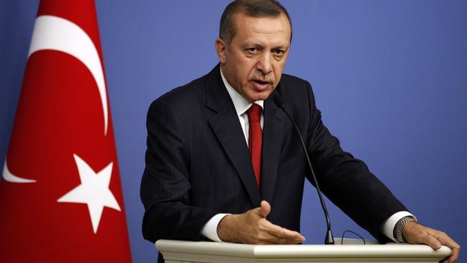 Turecký premiér Recep Erdogan.