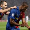 Samuel Eto´o oslavuje první branku