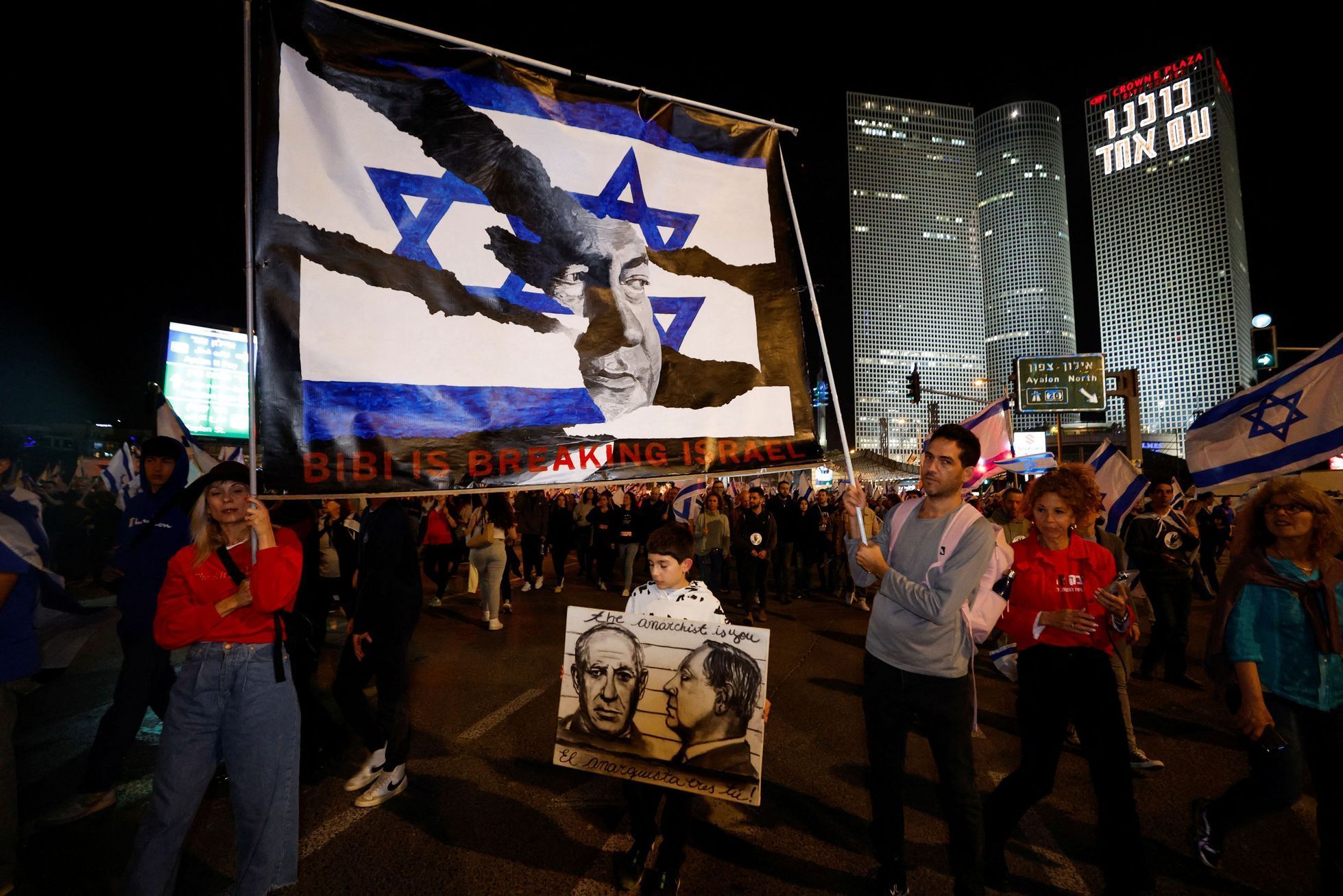 Protesty v Izraeli 13