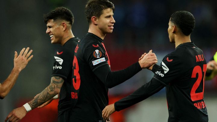 Zahraniční ligy: Hložek překonal maximum, Leverkusen drží první příčku; Zdroj foto: Reuters
