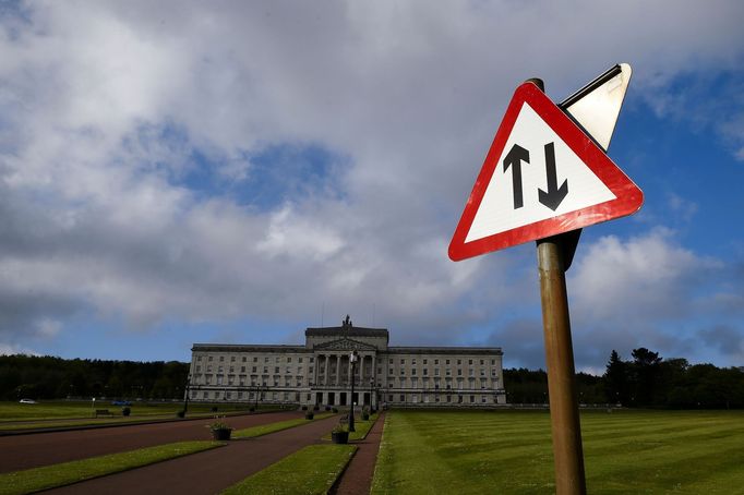 Severoirský parlament - Stormont - v Belfastu.