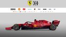 Monopost formule 1 Ferrari SF 1000 pro sezonu 2020