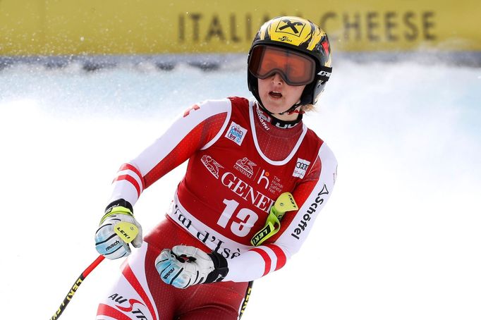 Nina Ortliebová, Super G, Val d'Isere 2020