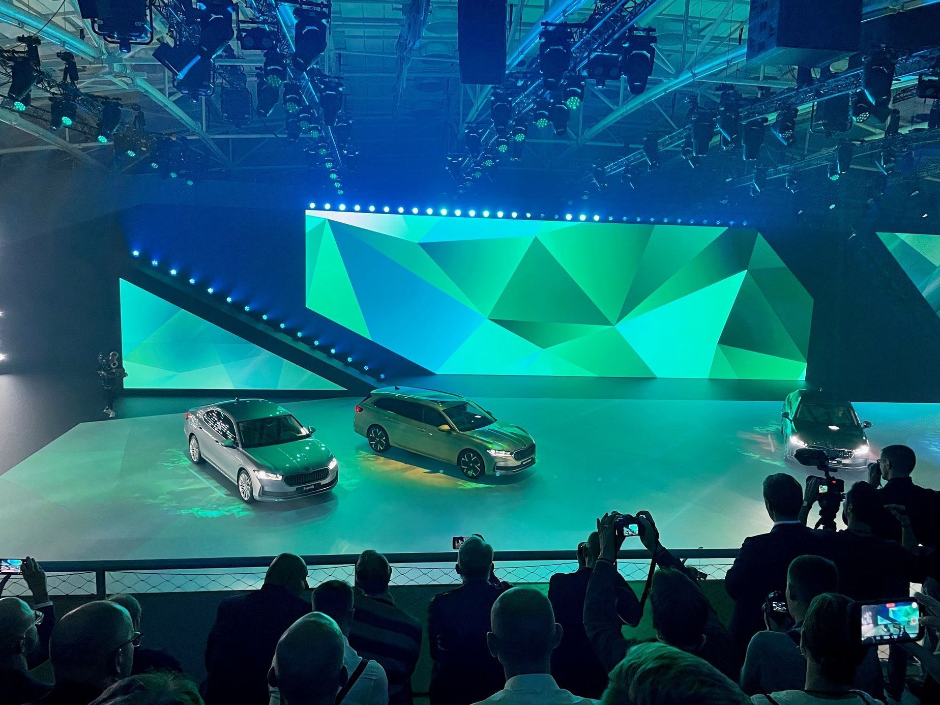 Škoda Superb premiéra Dolní Břežany 2.listopadu 2023