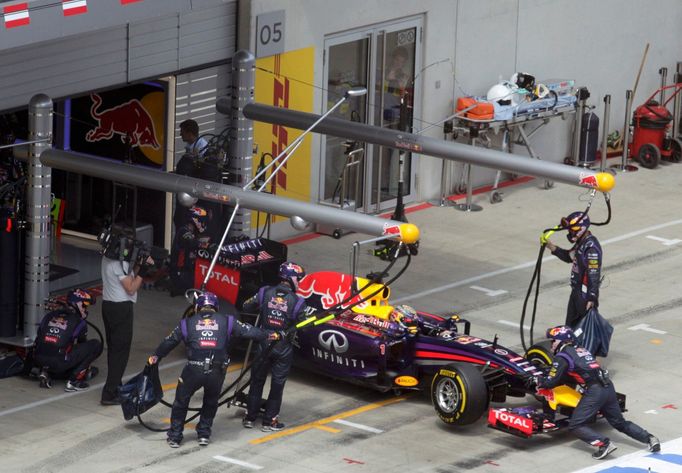 VC Rakouska F1: Sebastian Vettel, Red Bull