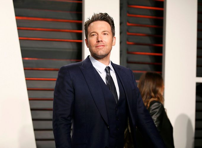 Actor Ben Affleck arrives at the Vanity Fair Oscar Party in Beverly Hills