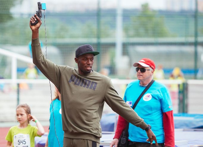 Usain Bolt na Čokoládové tretře 2016