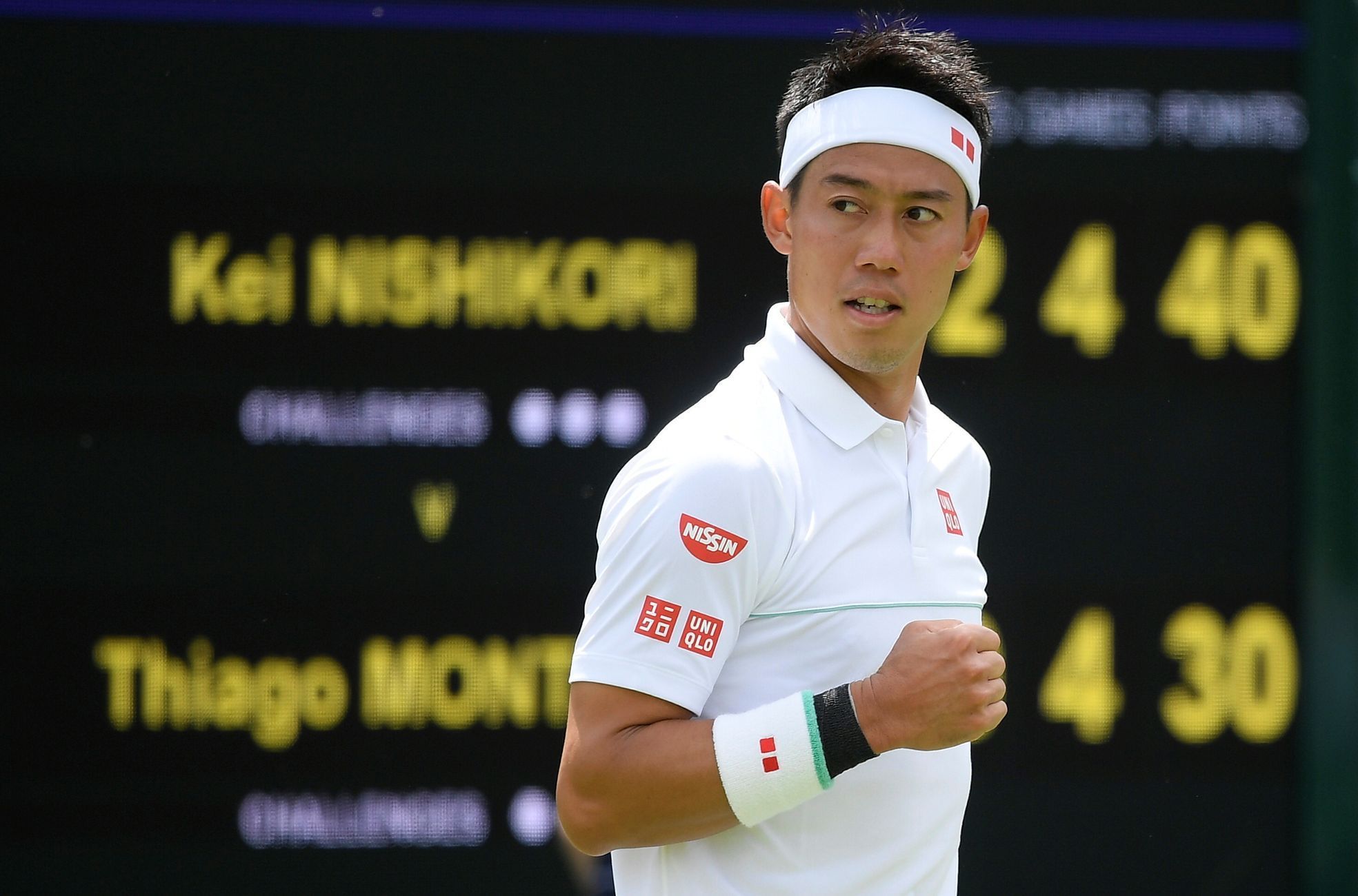 Wimbledon 2019, den druhý: Kei Nišikori