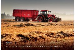Červené traktory bez modelek a lehké erotiky. Zetor vydává kalendář, zapojil majitele
